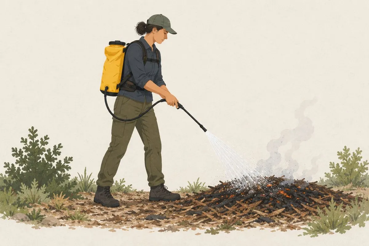 Illustration: 5-Gallon Backpack Fire Pump (Indian / Smith-style)