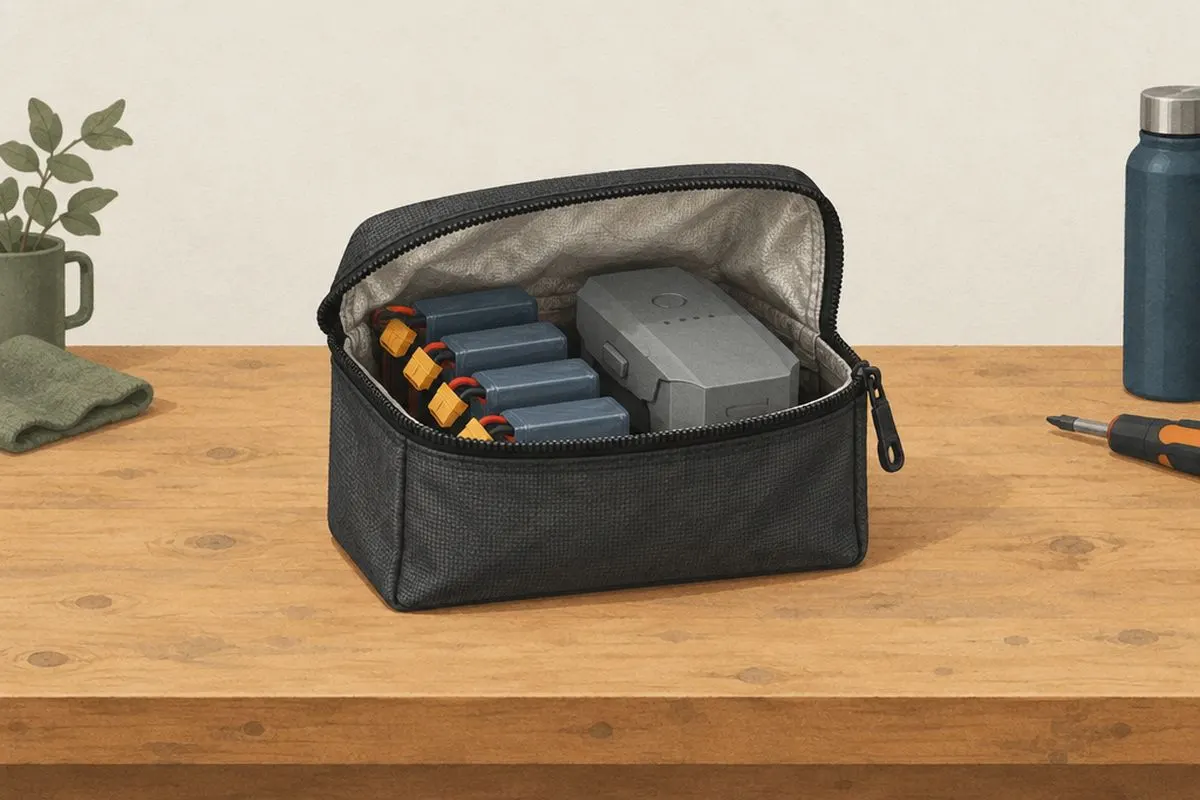 Illustration: Lithium Battery Charging Bag