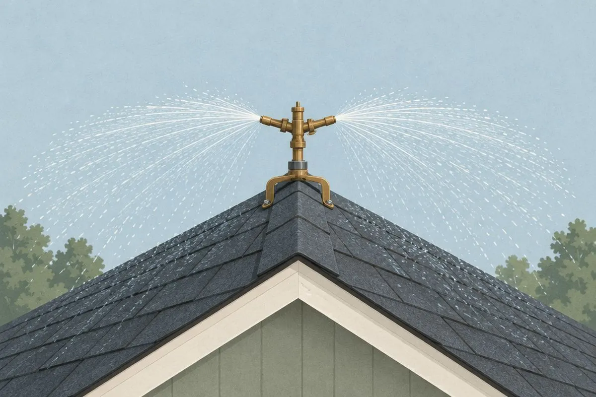 Illustration: Platypus Roof Sprinkler